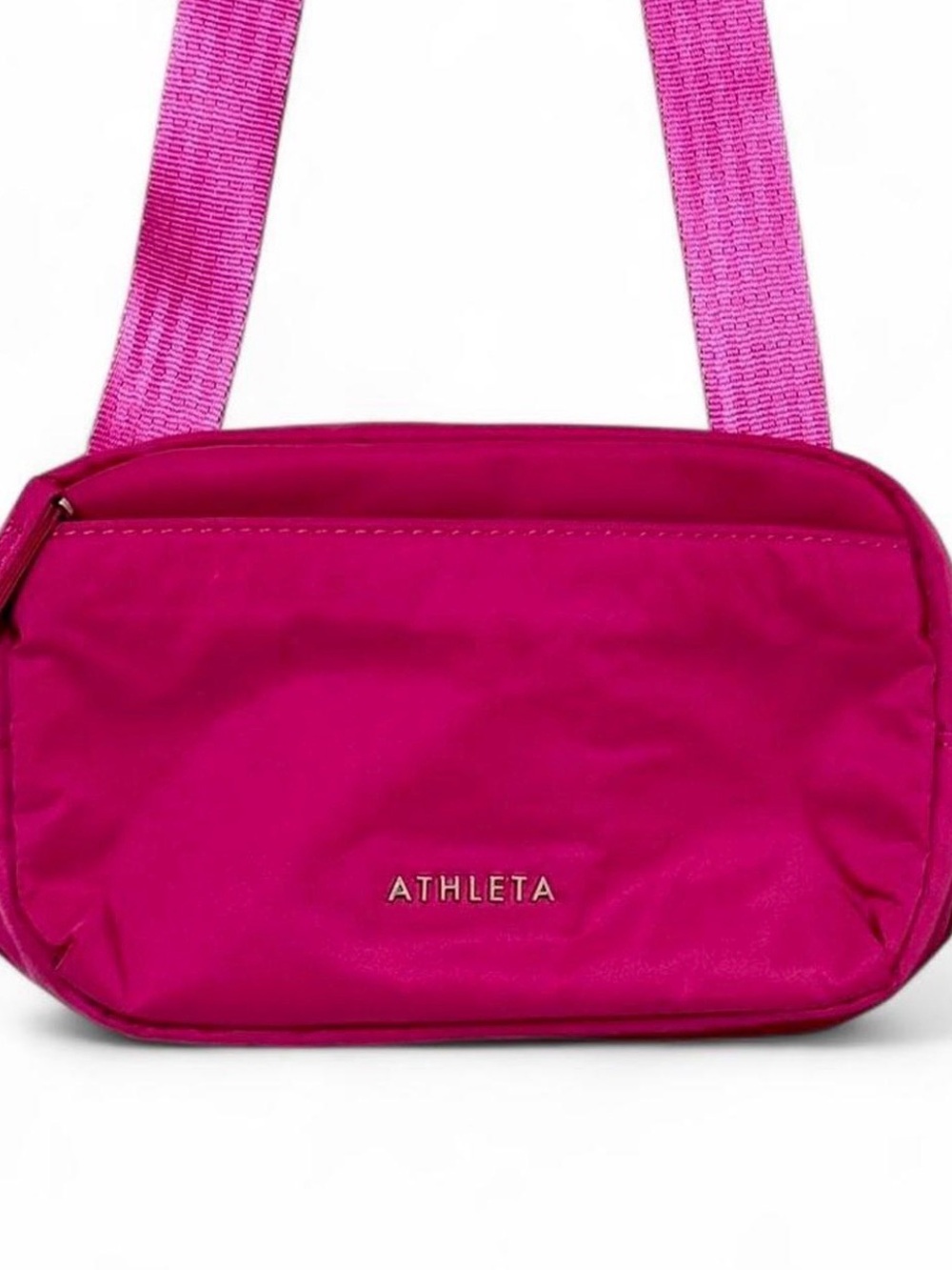 ATHLETA Pink Belt Bag / Fanny Pack + NWT Hair Ties Bundle - Picture 5 of 8